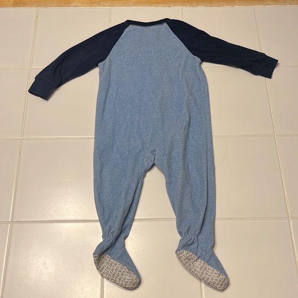 Carter’s, 12 months, blue monster sleeper - Picture 3 of 3
